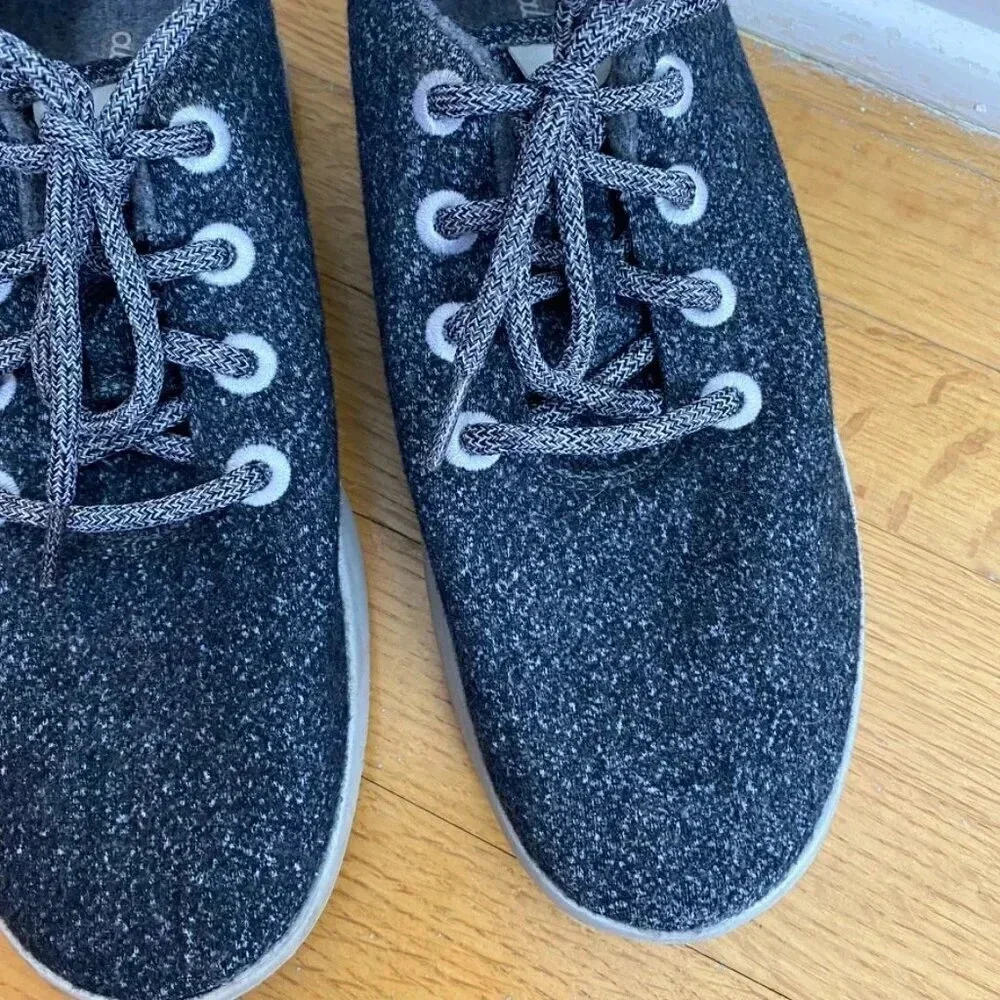 Allbirds Gray Wool Runner Athletic Shoes